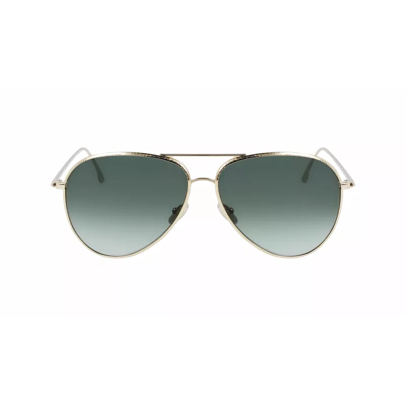 Gafas de sol Victoria Beckham VB203S-713 cat eye oro marrón degradado 62 mm