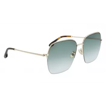 Gafas de sol de mujer Victoria Beckham VB214SA-700 - Montura de acetato habana, lentes degradadas marrones, 61 mm
