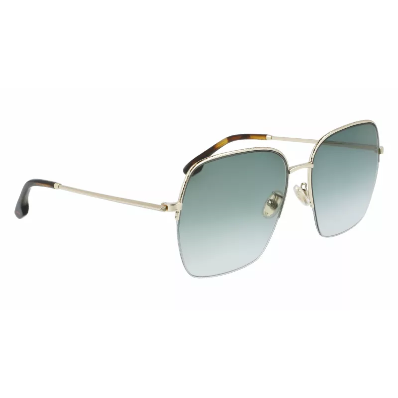 Gafas de sol de mujer Victoria Beckham VB214SA-700 - Montura de acetato habana, lentes degradadas marrones, 61 mm