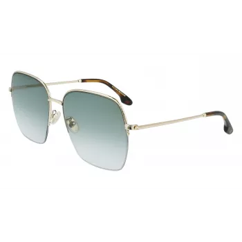 Gafas de sol de mujer Victoria Beckham VB214SA-700 - Montura de acetato habana, lentes degradadas marrones, 61 mm
