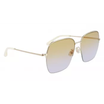 Victoria Beckham VB214SA-723 Gafas de sol para mujer Havana marrón acetato 61mm