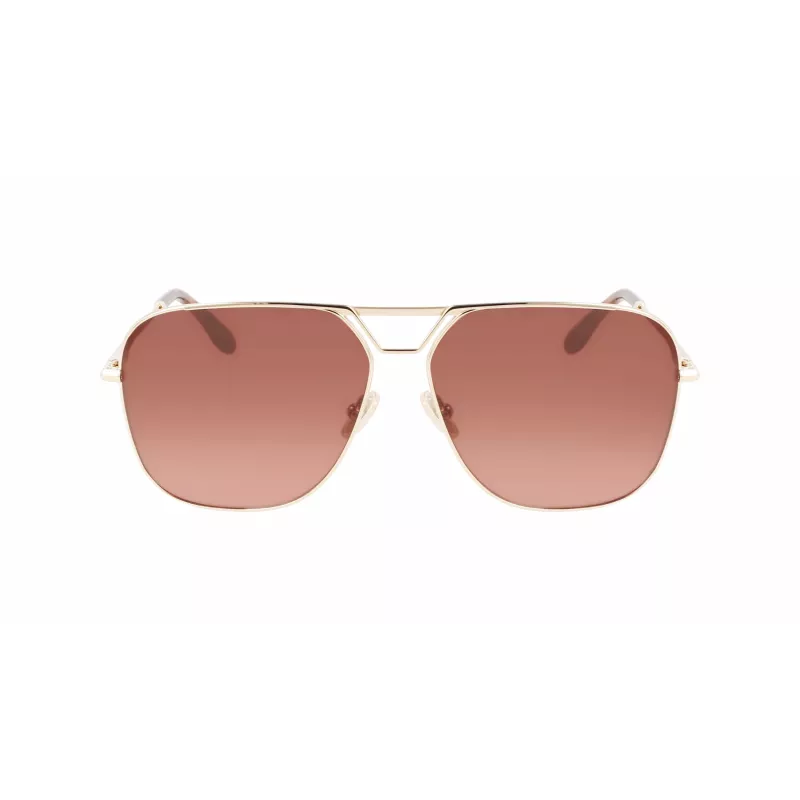 Victoria Beckham VB217S-714 Gafas de sol de mujer Havana marrón degradado 61mm
