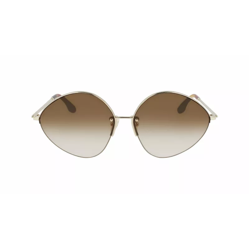 Victoria Beckham Gafas de sol mujer extra grandes cuadradas VB220S-702 dorado marrón degradado 64mm