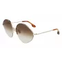 Victoria Beckham Gafas de sol mujer extra grandes cuadradas VB220S-702 dorado marrón degradado 64mm