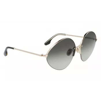 Gafas de sol de mujer Victoria Beckham VB220S-713 oro marrón degradado mariposa
