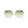 Victoria Beckham Gafas de sol mujer VB223S-727 habana montura de acetato cuadrada lentes marrón degradado 56mm