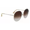 Gafas de sol de mujer Victoria Beckham VB224S-702 oro/habana marrón degradado 59mm