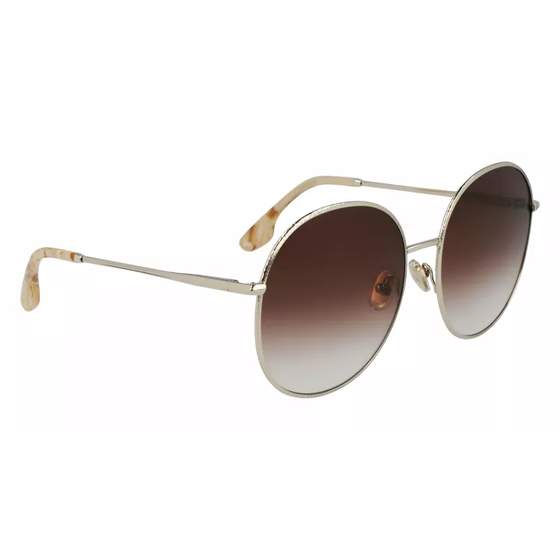 Gafas de sol de mujer Victoria Beckham VB224S-702 oro/habana marrón degradado 59mm