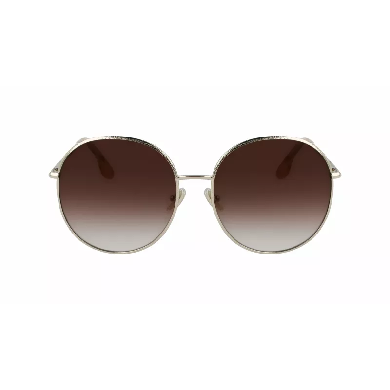 Gafas de sol de mujer Victoria Beckham VB224S-702 oro/habana marrón degradado 59mm