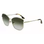 Gafas de sol de mujer Victoria Beckham VB225S-700 oro metal marrón degradado piloto