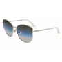 Gafas de sol de mujer Victoria Beckham VB225S-734 extragrandes cuadradas - Montura de acetato habana con lentes degradadas marrones - 59 mm