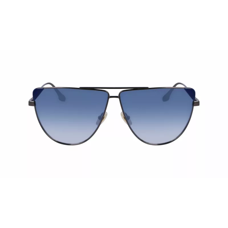 Gafas de sol de mujer Victoria Beckham VB239S6309319 cuadradas oversize acetato negro lente gris degradado 63mm
