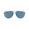 Victoria Beckham VB242S6114720 Gafas de sol cuadradas para mujer marrón montura dorada lentes marrón degradado 61/14/140 mm