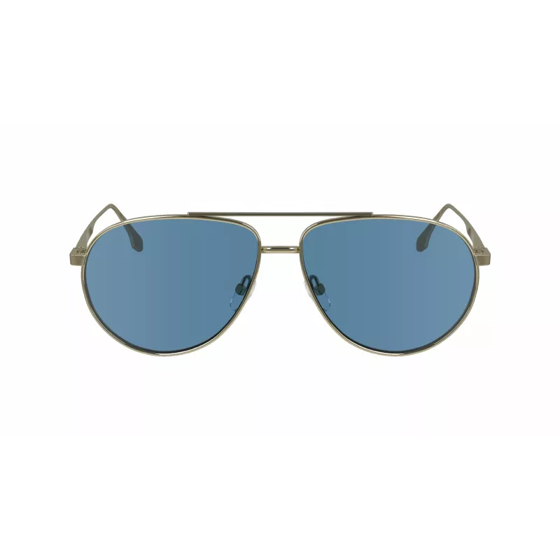 Victoria Beckham VB242S6114720 Gafas de sol cuadradas para mujer marrón montura dorada lentes marrón degradado 61/14/140 mm