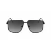 Gafas de sol de mujer Victoria Beckham VB243S, montura negra brillante, lentes grises, 57/13/140 mm