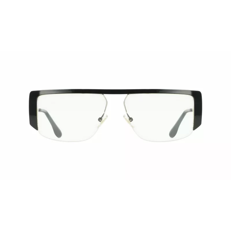Victoria Beckham VB250S5913001 gafas de sol mujer extragrandes angulares - montura negra, lentes grises degradadas 59 mm