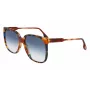 Victoria Beckham VB610SCB-212 Gafas de sol para mujer Havana acetato montura mariposa lentes marrón degradado 59mm
