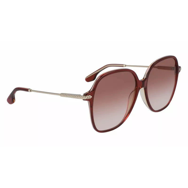 Gafas de sol de mujer Victoria Beckham VB613S-607 cat eye - Havana/Brown Gradient 59 mm