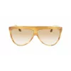 Victoria Beckham VB619S6509774 gafas de sol mujer aviador montura dorada lentes degradadas marrones 65mm