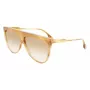 Victoria Beckham VB619S6509774 gafas de sol mujer aviador montura dorada lentes degradadas marrones 65mm