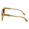 Victoria Beckham VB630S-774 Gafas de sol mujer cuadradas de acetato Havana degradado marrón 53mm