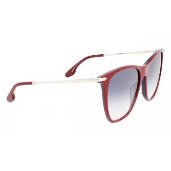 Victoria Beckham VB636S-619 Gafas de sol de mujer havana acetato lentes marrones 58mm