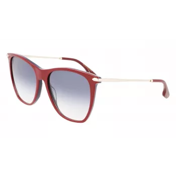 Victoria Beckham VB636S-619 Gafas de sol de mujer havana acetato lentes marrones 58mm