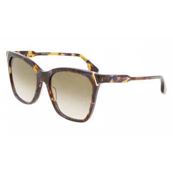 Victoria Beckham VB640S-418 Gafas de sol Butterfly Azul Degradado