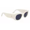 Gafas de sol de mujer Victoria Beckham VB654S5022103 - Montura de acetato negra, lentes de policarbonato grises, 50 mm