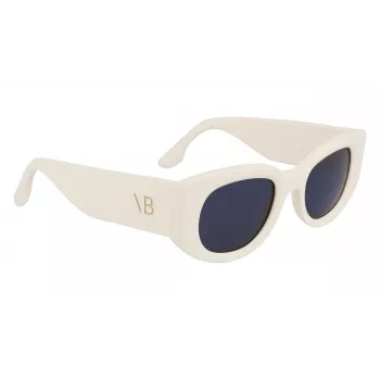 Gafas de sol de mujer Victoria Beckham VB654S5022103 - Montura de acetato negra, lentes de policarbonato grises, 50 mm