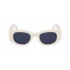 Gafas de sol de mujer Victoria Beckham VB654S5022103 - Montura de acetato negra, lentes de policarbonato grises, 50 mm
