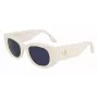 Gafas de sol de mujer Victoria Beckham VB654S5022103 - Montura de acetato negra, lentes de policarbonato grises, 50 mm