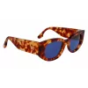 Victoria Beckham VB654S5022222 Gafas de sol cuadradas para mujer negro/gris 50 mm