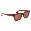 Victoria Beckham VB656S-203 Mujer Gafas de sol - Montura de acetato Havana marrón con lentes degradadas marrones - 52 mm