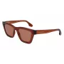 Victoria Beckham VB656S-203 Mujer Gafas de sol - Montura de acetato Havana marrón con lentes degradadas marrones - 52 mm
