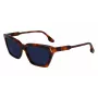 Victoria Beckham VB661S-215 Gafas de sol de mujer cuadradas de acetato Havana Marrón Degradado 57mm