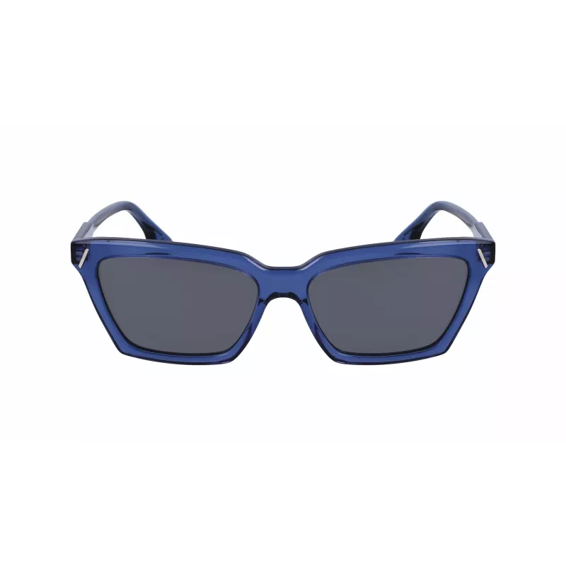 Victoria Beckham VB661S5716414 Gafas de sol de mujer - Montura acetato Havana, lentes marrón degradado, 57 mm