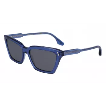 Victoria Beckham VB661S5716414 Gafas de sol de mujer - Montura acetato Havana, lentes marrón degradado, 57 mm
