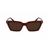 Victoria Beckham VB661S5716610 Gafas de sol de mujer cuadradas de acetato - Red Havana 57mm