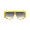 Victoria Beckham VB664S-709 Gafas de sol cuadradas de mujer, montura metálica dorada, lentes degradadas marrones, 61 mm