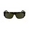 Victoria Beckham VB666S gafas de sol mujer negras acetato montura cuadrada lentes grises 55mm