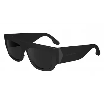 Victoria Beckham Gafas de sol mujer VB666S5516001 - Montura de acetato negra, lentes de policarbonato negras, 55/16/145 mm