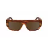 Victoria Beckham VB666S5516223 gafas de sol mujer cuadradas - montura de acetato marrón habana con lentes degradadas marrones - 55/16/145 mm