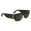 Victoria Beckham VB666S5516321 Gafas de sol de mujer cuadradas oversize Havana marrón degradado 55mm