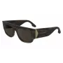 Victoria Beckham VB666S5516321 Gafas de sol de mujer cuadradas oversize Havana marrón degradado 55mm