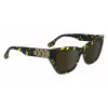 Victoria Beckham VB668S5516012 Gafas de sol mujer cuadradas negras acetato lentes grises 55/16/145 mm