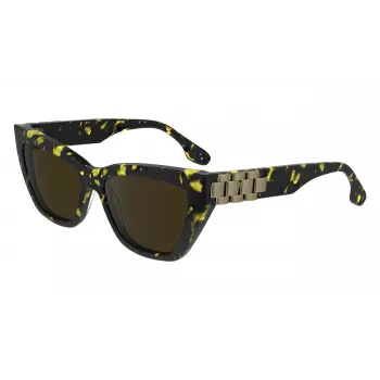 Victoria Beckham VB668S5516012 Gafas de sol mujer cuadradas negras acetato lentes grises 55/16/145 mm