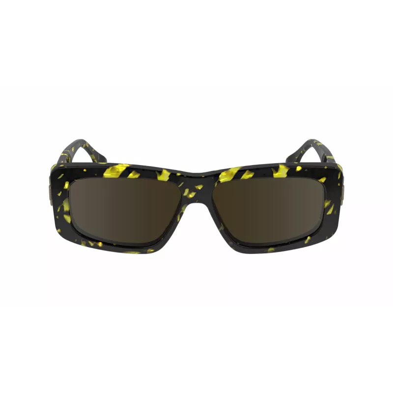 Victoria Beckham VB669S5513012 Gafas de sol cuadradas de acetato para mujer - Negro/gris - 55/13/145 mm