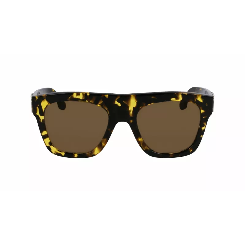 Victoria Beckham VB675S5220012 gafas de sol mujer, montura de acetato negra, lentes de policarbonato gris oscuro, 52 mm