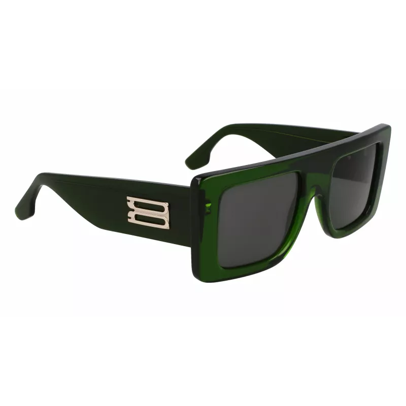 Victoria Beckham VB677S5122302 Gafas de sol para mujer - montura de acetato negra, lentes de policarbonato grises - 51/22/145 mm